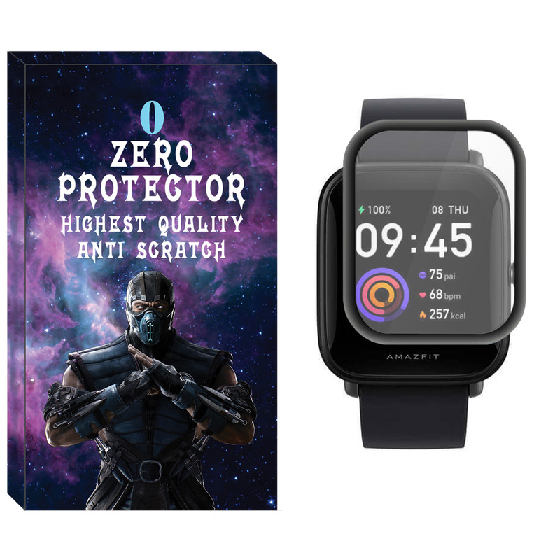 محافظ صفحه نمایش نانو زیرو مدل NZO مناسب برای ساعت هوشمند امیزفیت Bip 3 Pro