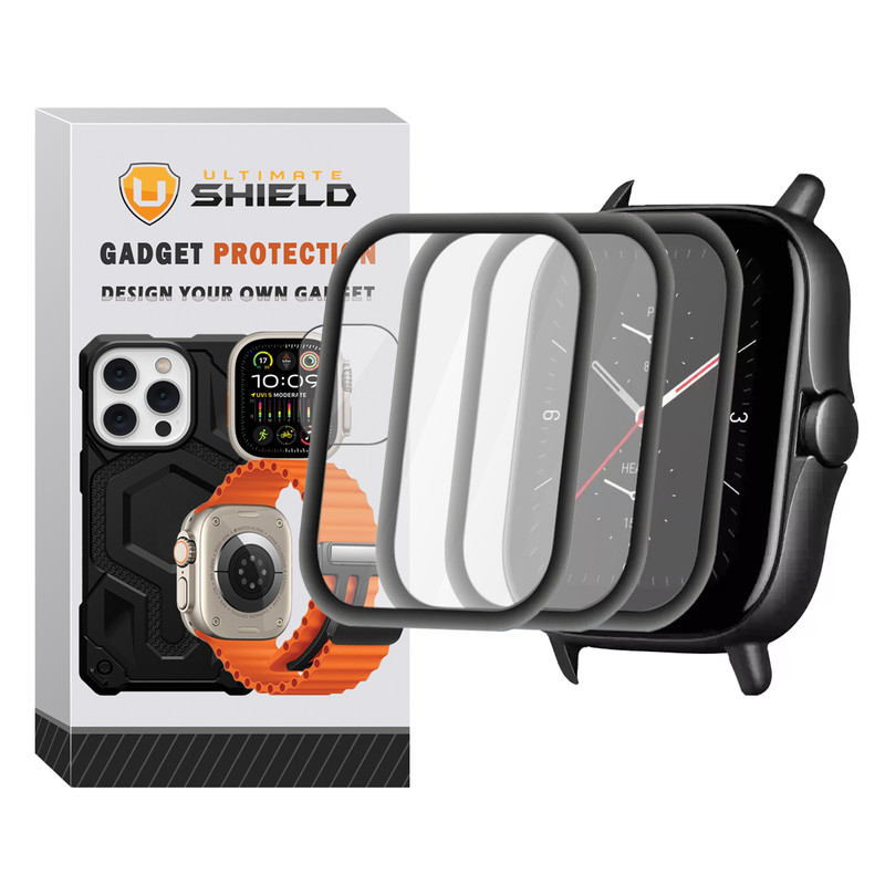 محافظ صفحه نمایش آلتیمیت شیلد مدل Nano Pmma مناسب برای ساعت هوشمند امازفیت ‎‌‏GTS 2 بسته سه عددی