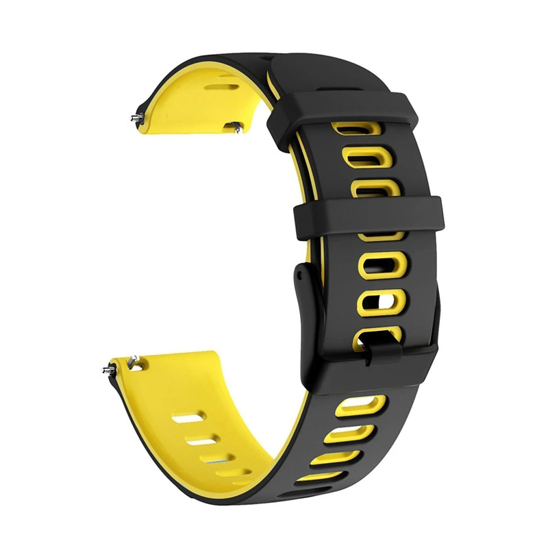 بند هاپلایت مدل Hike Dual Color HL TW مناسب برای ساعت هوشمند شیائومی S1 / S1 Active / S2 / Mi Watch XMWTCL02 / Mi Watch Color 2 / Mi Watch Color