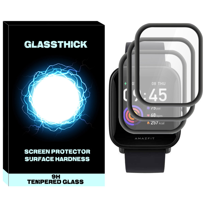 محافظ صفحه نمایش نانو گلستیک مدل NGL مناسب برای ساعت هوشمند شیائومی امیزفیت BIP 3 بسته سه عددی