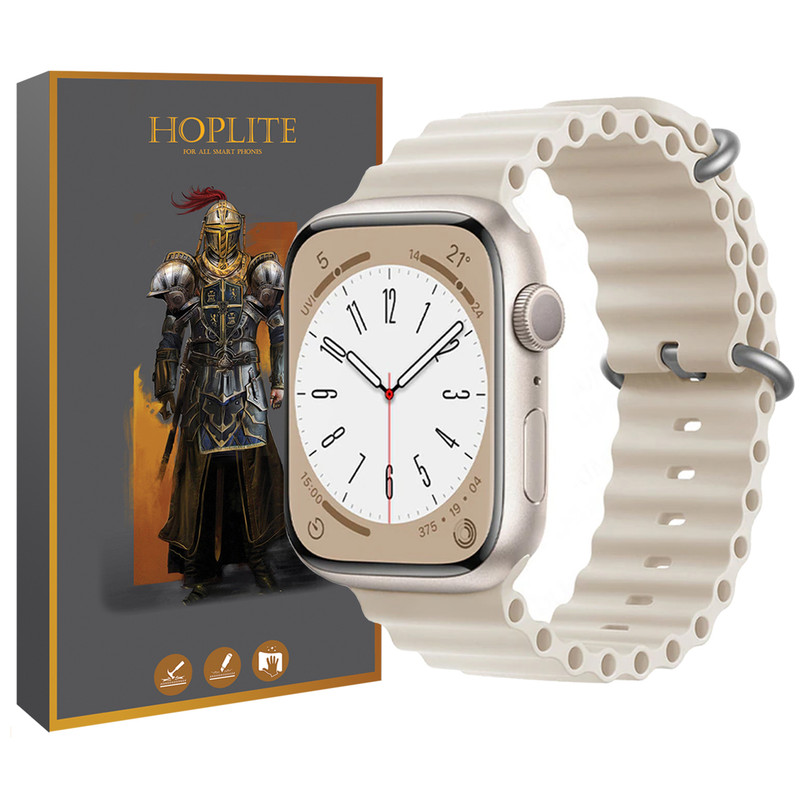 بند هاپلایت مدل Ocean مناسب برای اپل واچ Series 7 Aluminum 45 میلی متری