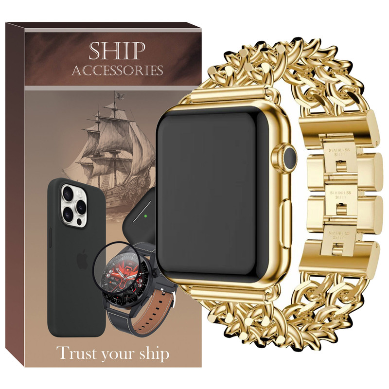 بند شیپ مدل CRT-2L SH مناسب برای اپل واچ Series SE 2022 Aluminum Case 40mm / SE 2021 Aluminum Case 40mm / Series 5 40mm / Series 6 40mm / Series 4 40mm