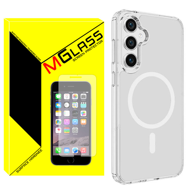 کاور ام‌گلس مدل Magsafe-MG مناسب برای گوشی موبایل سامسونگ Galaxy S23 FE