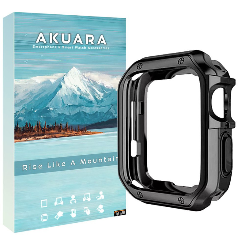 کاور آکوآرا مدل LX مناسب برای اپل واچ سری SE2021/SE2022/1/2/3/4/5/6/7/8/9 سایز 38/40/41 میلیمتری