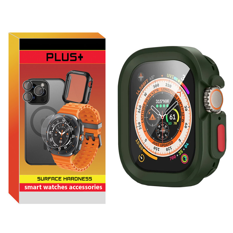 کاور پلاس مدل Armor Shield PL مناسب برای ساعت هوشمند ویرفیت HK8 Pro max / HK9 Ultra 2 / T900 ultra / T1000 Ultra به همراه محافظ صفحه نمایش