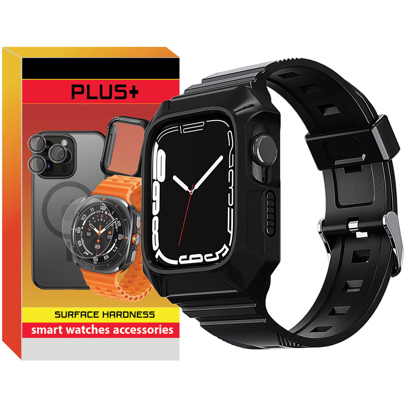 بند پلاس مدل Silicone B-Guard PL مناسب برای اپل واچ 38 / 40 / 41 میلیمتری