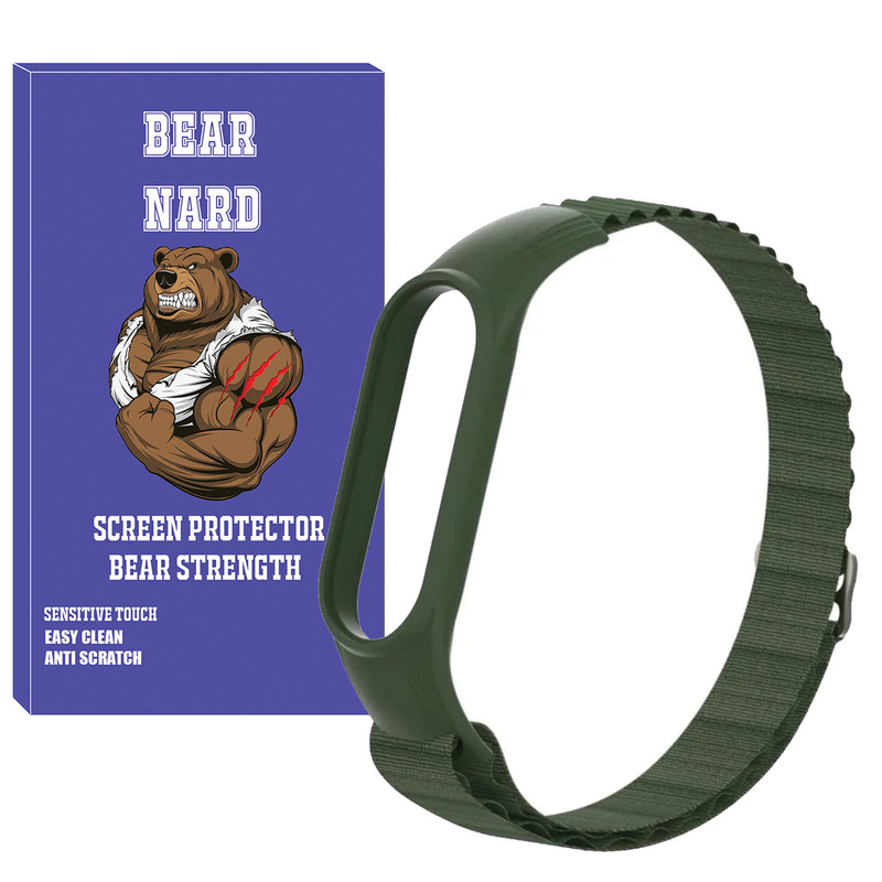 بند برنارد مدل Alpine BR مناسب برای ساعت هوشمند شیائومی Mi Band 3