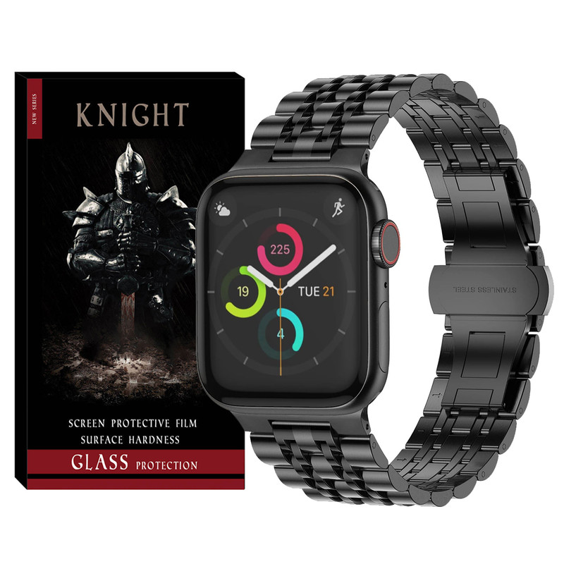 بند نایت مدل 7Bead KT مناسب برای اپل واچ سری 4/5/6/Se سایز 44 میلی متری