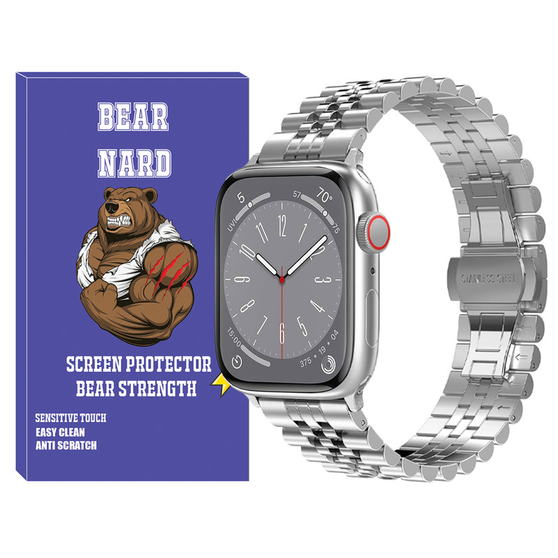 بند برنارد مدل 5Bead BR مناسب برای اپل واچ سری 7/8/9 سایز 45 میلی متری