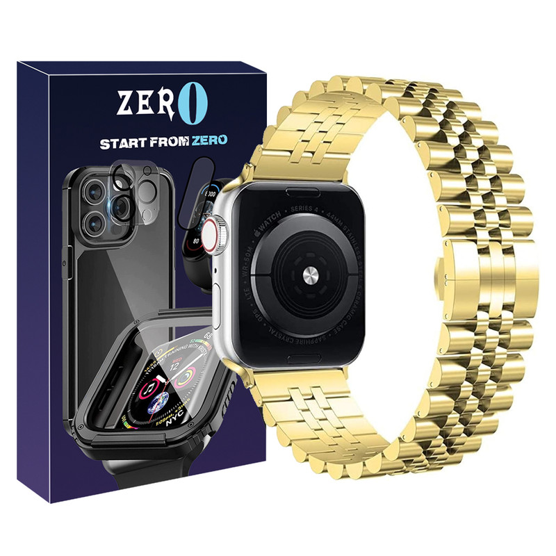 بند زیرو مدل 5Bead ZR مناسب برای اپل واچ سری 4/5/6/Se سایز 44 میلی متری