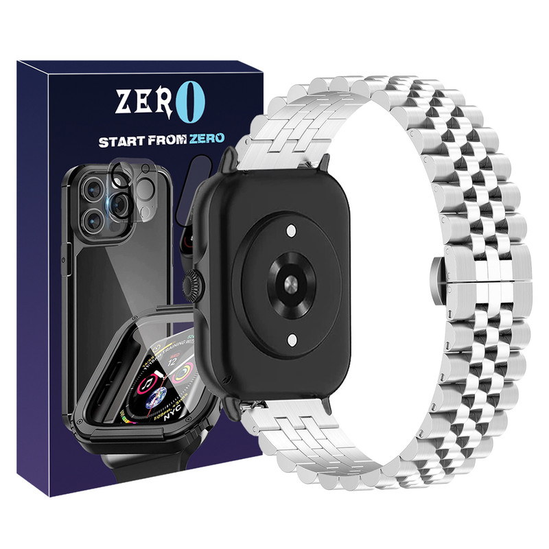 بند زیرو مدل 5Row ZR TW مناسب برای ساعت هوشمند هایلو RS3 LS04 / Rs5 / Solar Plus / Solar Pro / Solar Lite / Solar Neo / GST / GST Lite / GS / RT2 / LS02 Pro / Watch 2 Pro / R8