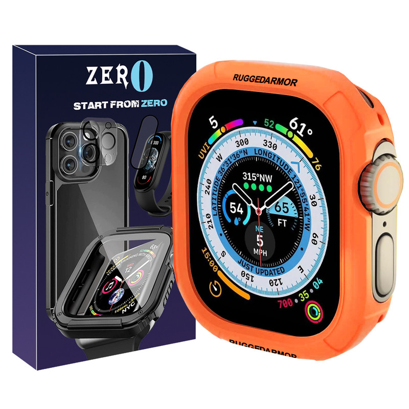 کاور زیرو مدل Rugged ARM ZR مناسب برای ساعت هوشمند ویرفیت HK8 pro max / HK9 ultra 2 / T900 Ultra