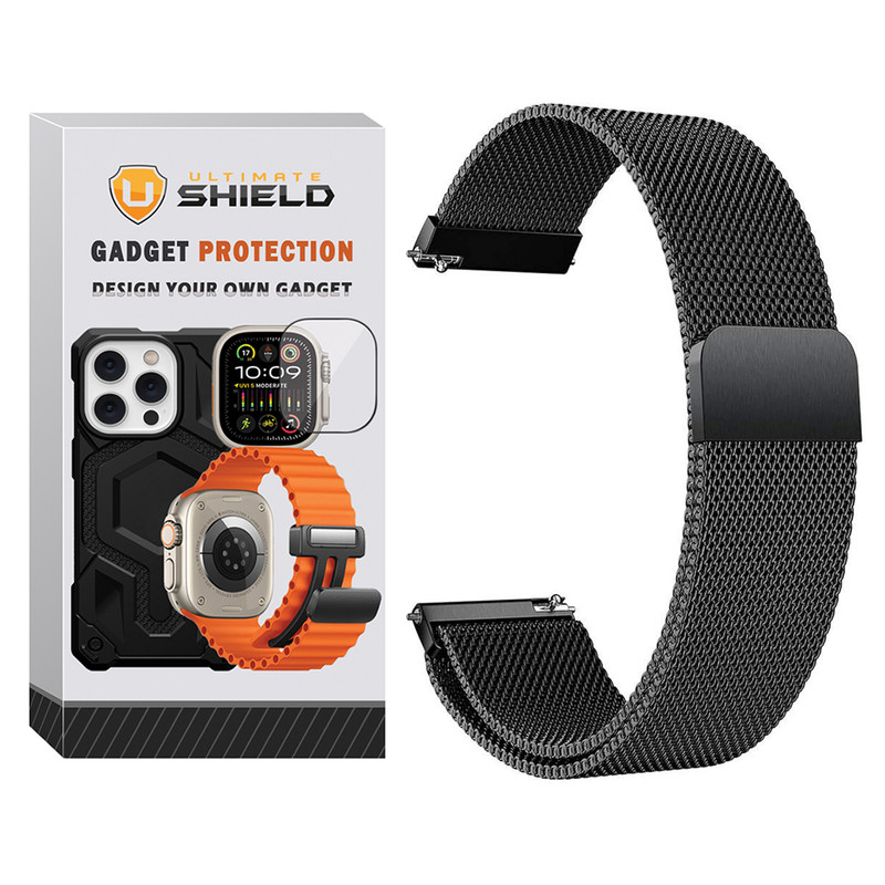 بند آلتیمیت شیلد مدل MilanStrap مناسب برای ساعت هوشمند Galaxy Watch 6 classic 43mm / 47mm