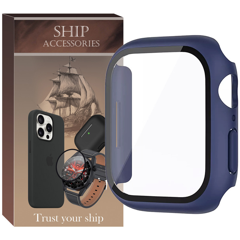 کاور شیپ مدل Guard-GLS SH مناسب برای اپل واچ سری 4/5/6/SE سایز 44 میلی متری به همراه محافظ صفحه نمایش