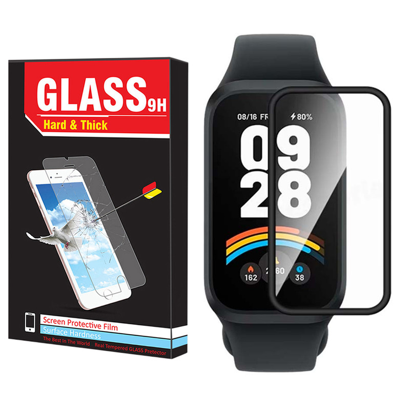 محافظ صفحه نمایش هارد اند تیک مدل Nano Pmma HT مناسب برای ساعت هوشمند شیائومی Smart Band 9 Active