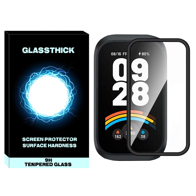 محافظ صفحه نمایش گلستیک مدل Nano Pmma GL مناسب برای ساعت هوشمند شیائومی Smart Band 9 Active