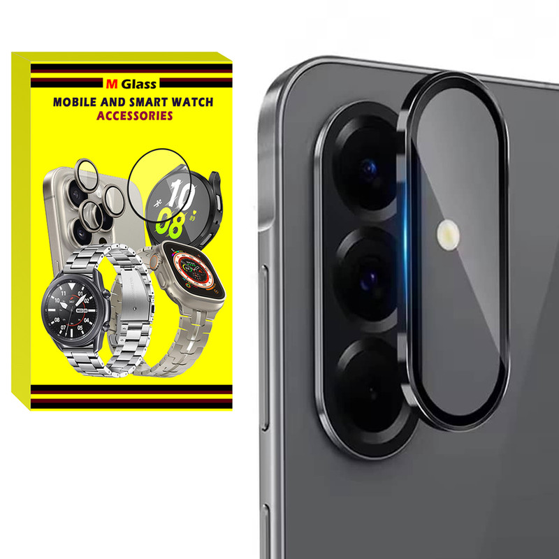 محافظ لنز دوربین فلزی ام‌گلس مدل RNG MTL MG مناسب برای گوشی موبایل سامسونگ Galaxy A36