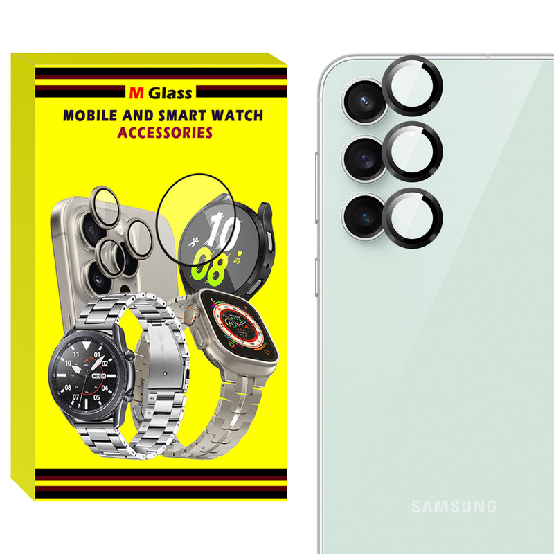 محافظ لنز دوربین فلزی ام‌گلس مدل RNG MTL MG مناسب برای گوشی موبایل سامسونگ Galaxy A25