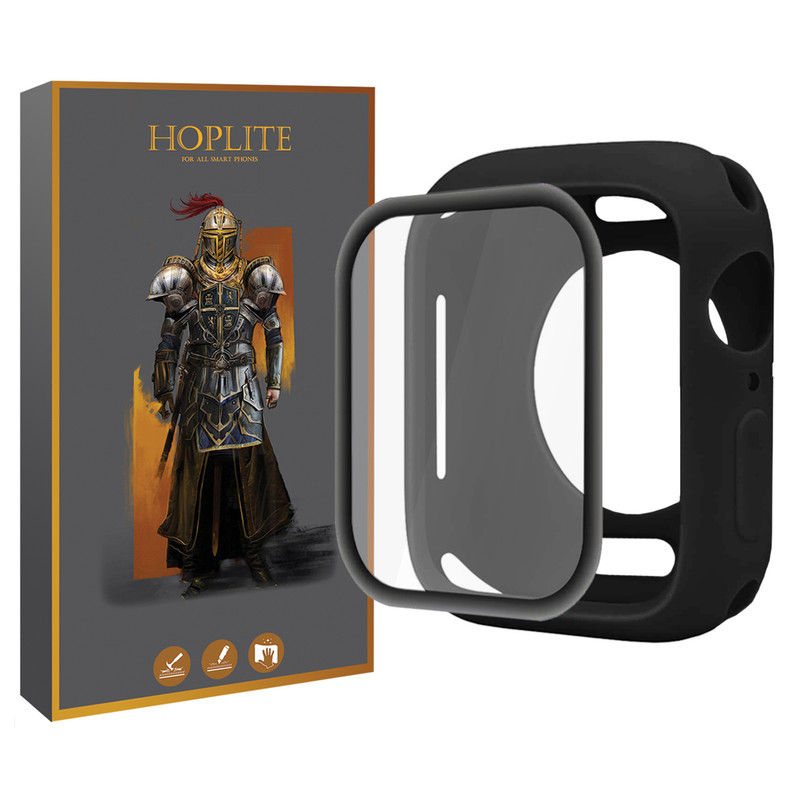 کاور هاپلایت مدل Jelly Shield HL مناسب برای اپل واچ سری 7/8/9 سایز 41 میلی متری به همراه محافظ صفحه نمایش