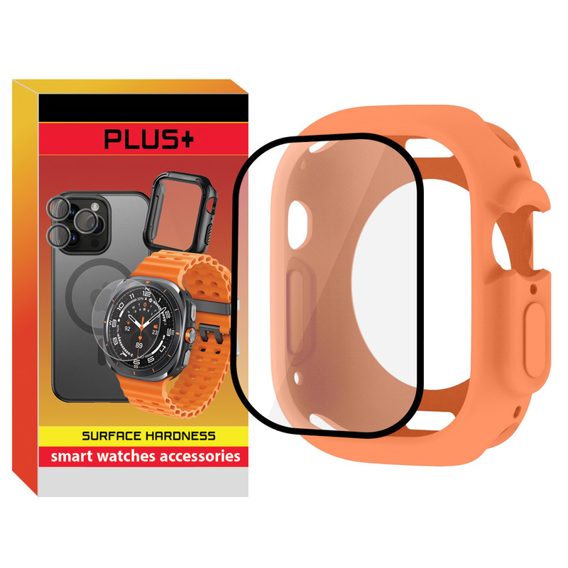 کاور پلاس مدل Jelly Shield PL مناسب برای اپل واچ Ultra / Ultra 2 سایز 49 میلی متری به همراه محافظ صفحه نمایش