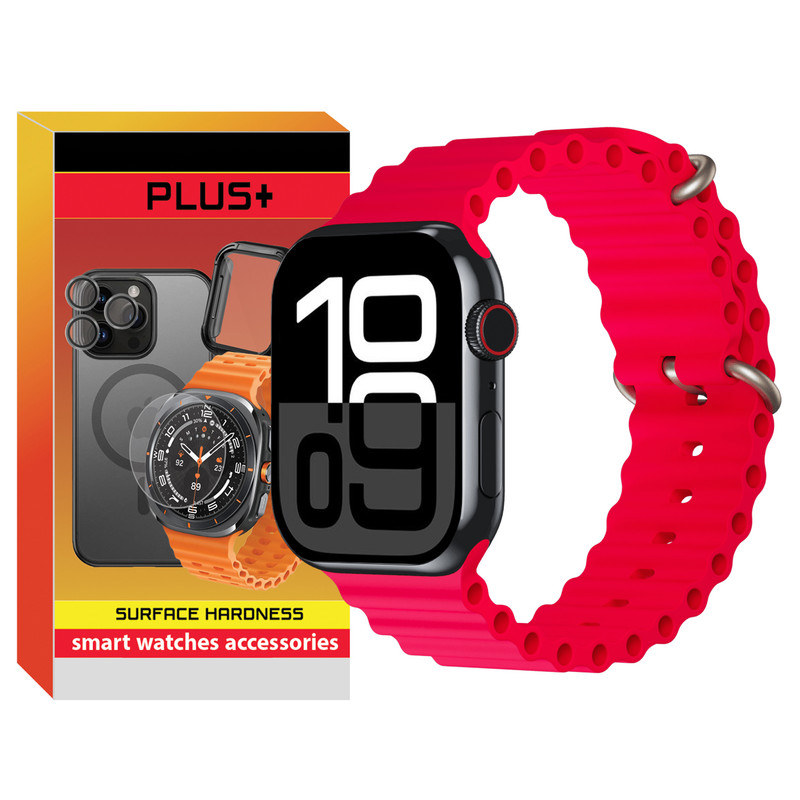 بند پلاس مدل Ocean PL مناسب برای اپل واچ سری 10 42 میلی متری