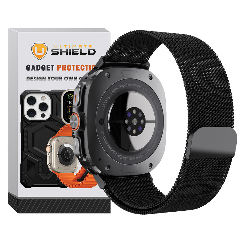 بند آلتیمیت شیلد مدل Milanese UL مناسب برای ساعت هوشمند سامسونگ Galaxy Watch 7 Ultra 47mm