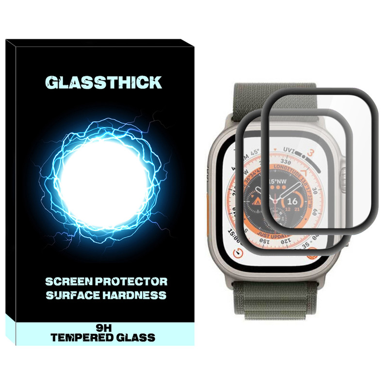 محافظ صفحه نمایش نانو گلستیک مدل NGL مناسب برای ساعت هوشمند الترا X8 بسته دو عددی