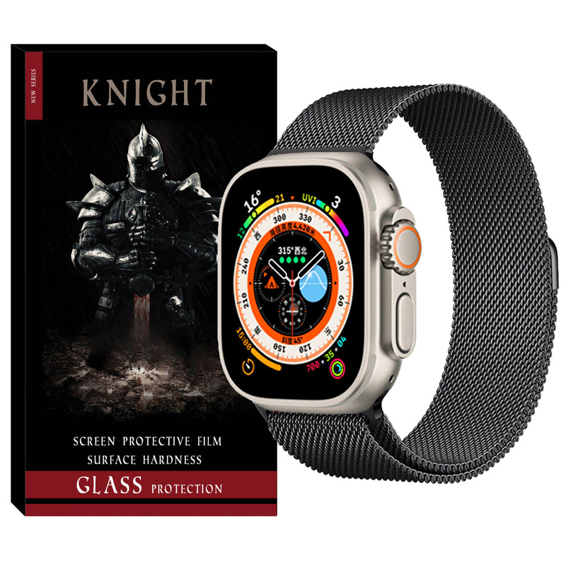 بند نایت مدل Milanese مناسب برای اپل واچ سری 1 / 2 / 3 / 4 / 5 / 6 / 7 / 8 / SE / Ultra سایز 42 / 44 / 45 / 49 میلی متری