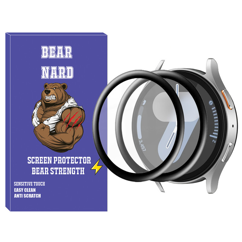 محافظ صفحه نمایش نانو برنارد مدل Pmma-BR مناسب برای ساعت هوشمند سامسونگ Galaxy Watch 7 40mm بسته دو عددی