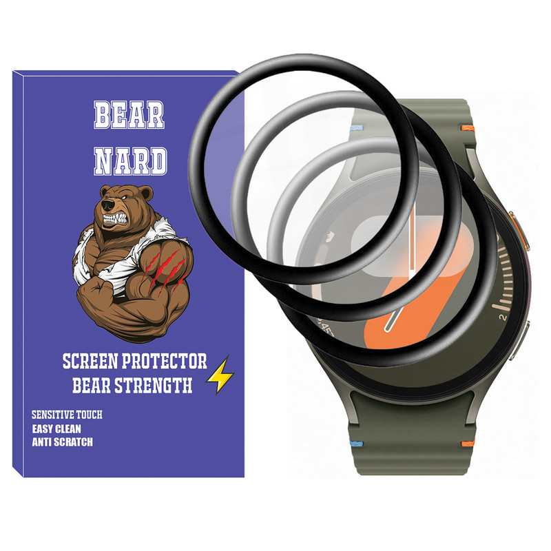 محافظ صفحه نمایش نانو برنارد مدل Pmma-BR مناسب برای ساعت هوشمند سامسونگ Galaxy Watch 7 44mm بسته سه عددی