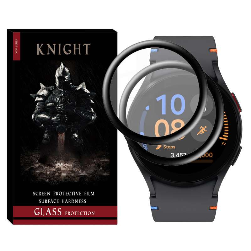 محافظ صفحه نمایش نانو نایت مدل Pmma-KT مناسب برای ساعت هوشمند سامسونگ Galaxy Watch FE بسته دو عددی