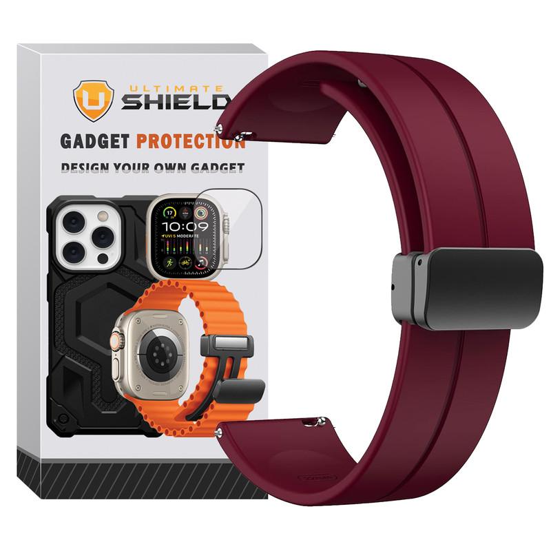 بند آلتیمیت شیلد مدل SIC MAG UL TW مناسب برای ساعت هوشمند هاینو تکو RW-47