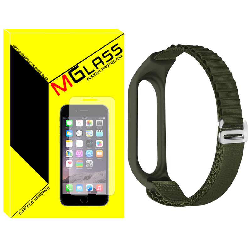 بند ام‌گلس مدل Loop Alpine مناسب برای ساعت هوشمند شیائومی mi band 7