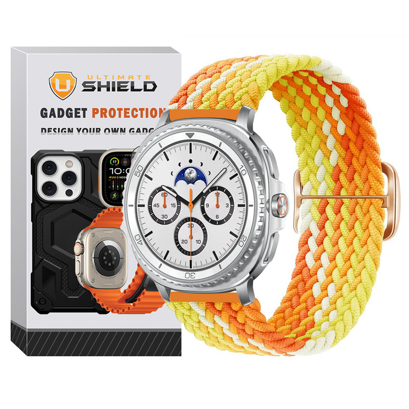 بند آلتیمیت شیلد مدل Woven NW NV8 SL مناسب برای ساعت هوشمند سامسونگ Galaxy Watch 8 Classic 46mm