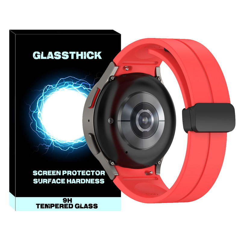 بند گلستیک مدل Magnetic ORG GL مناسب برای ساعت هوشمند سامسونگ Galaxy Watch 4 40mm