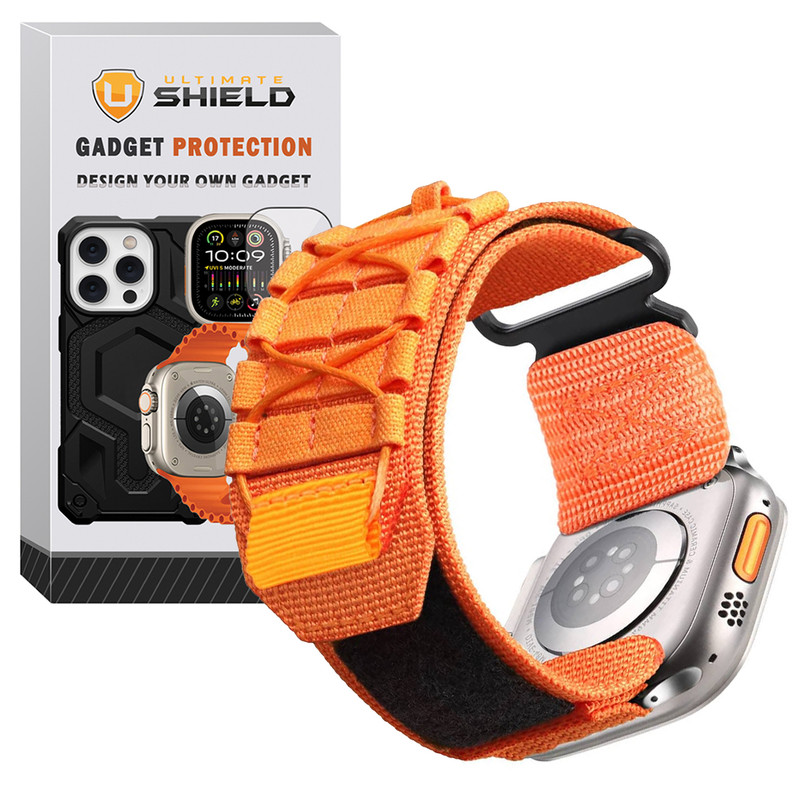 بند آلتیمیت شیلد مدل Nylon Cross مناسب برای اپل واچ 42/44/45 میلی متری سری SE/1/2/3/4/5/6/7/8/9