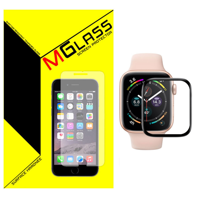 محافظ صفحه نمایش ام گلس مدل PMMA-01 مناسب برای اپل واچ Series 7 45mm