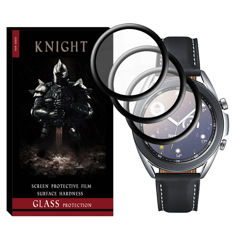 محافظ صفحه نمایش نانو نایت مدل Pmma-KT مناسب برای ساعت هوشمند سامسونگ Galaxy Watch 3 41mm بسته سه عددی