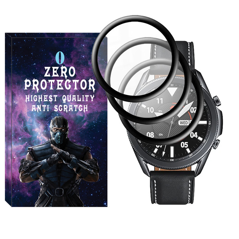 محافظ صفحه نمایش نانو زیرو مدل Pmma-ZR مناسب برای ساعت هوشمند سامسونگ Galaxy Watch 3 45mm بسته سه عددی