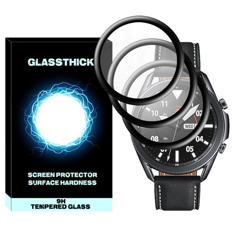 محافظ صفحه نمایش نانو گلستیک مدل Pmma-GL مناسب برای ساعت هوشمند سامسونگ Galaxy Watch 3 45mm بسته سه عددی