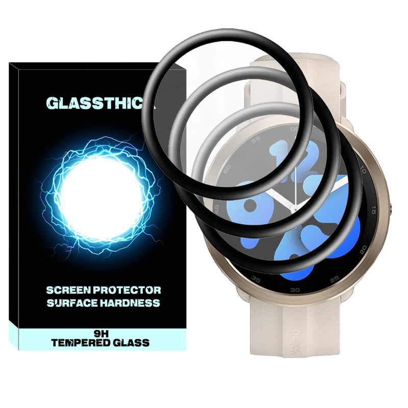محافظ صفحه نمایش نانو گلستیک مدل Pmma-GL مناسب برای ساعت هوشمند شیائومی Maimo Watch R بسته سه عددی