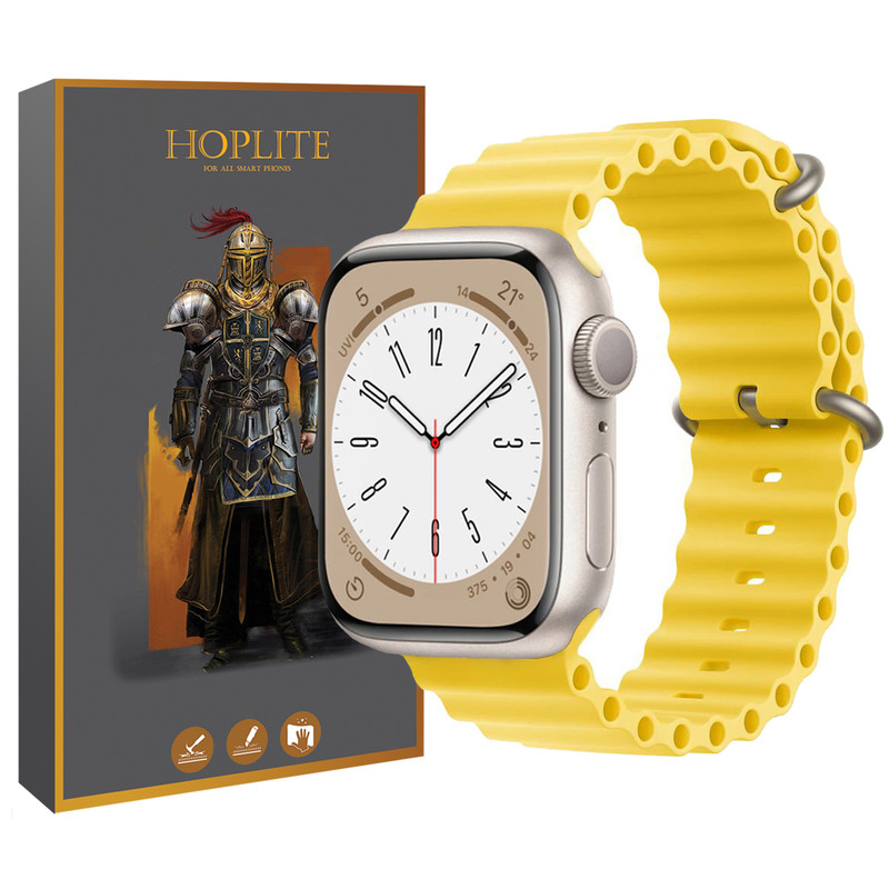 بند هاپلایت مدل Ocean مناسب برای اپل واچ Series 8 Aluminum 45 میلی متری