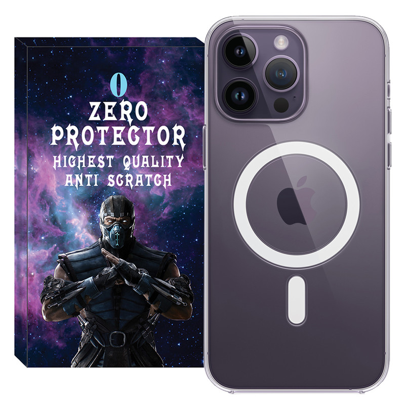 کاور زیرو مدل Clear Magsafe مناسب برای گوشی موبایل اپل Iphone 14 Pro