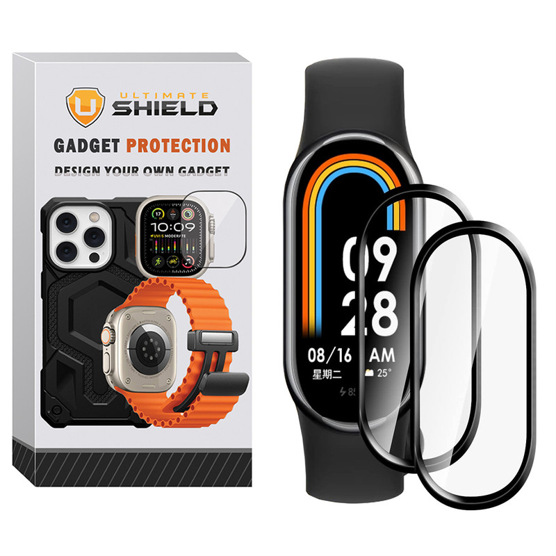 محافظ صفحه نمایش آلتیمیت شیلد مدل Nano Pmma مناسب برای ساعت هوشمند شیائومی Mi Band 7 بسته دو عددی