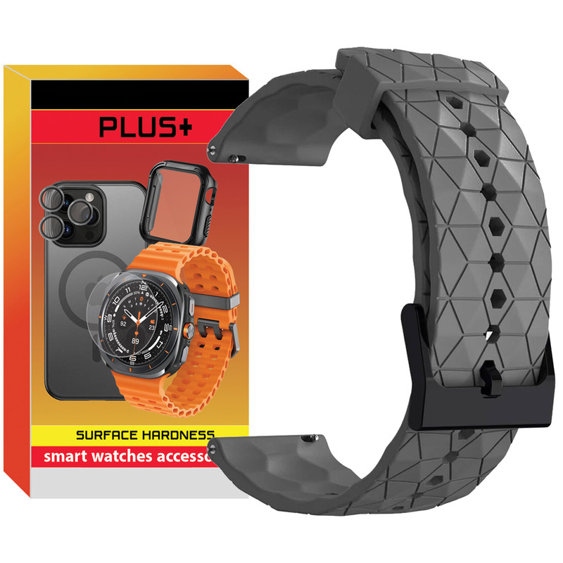 بند پلاس مدل Rhombus PL مناسب برای ساعت هوشمند آمیزفیت GTR 42mm / Pop / Pop 2 / Pop pro