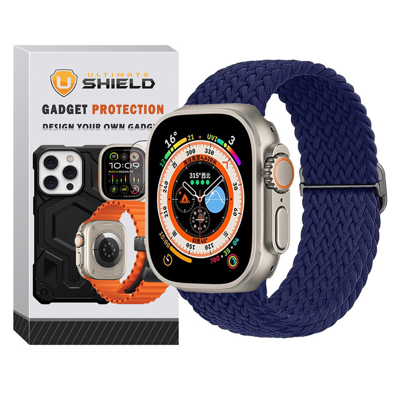بند آلتیمیت شیلد مدل Braided SL مناسب برای اپل واچ Ultra / Ultra 2 سایز 49 میلی متری
