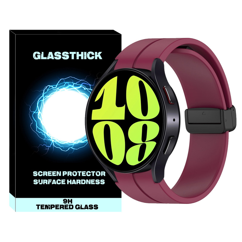 بند گلستیک مدل Magnetic ORG GL مناسب برای ساعت هوشمند سامسونگ Galaxy Watch 6 40mm