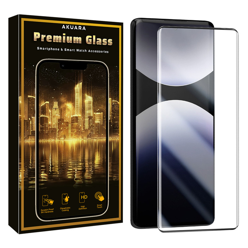 محافظ صفحه نمایش آکوآرا مدل FL Edge مناسب برای گوشی موبایل شیائومی Redmi Note 14 Pro 5G