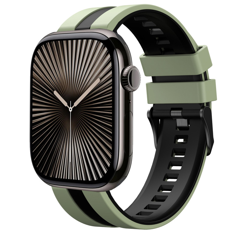 بند آلتیمیت شیلد مدل Green Ferer مناسب برای اپل واچ سری 4/5/6/Se سایز 44 میلیمتری 