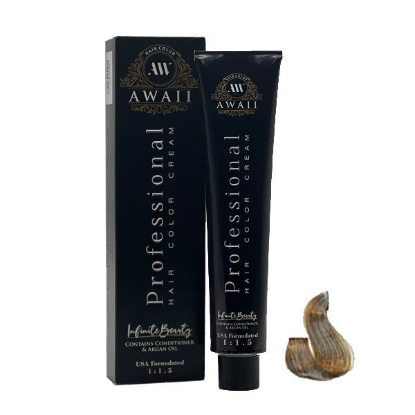 رنگ مو آوایی شماره 8.00 حجم 120 میلی لیتر رنگ بلوند روشن قوی